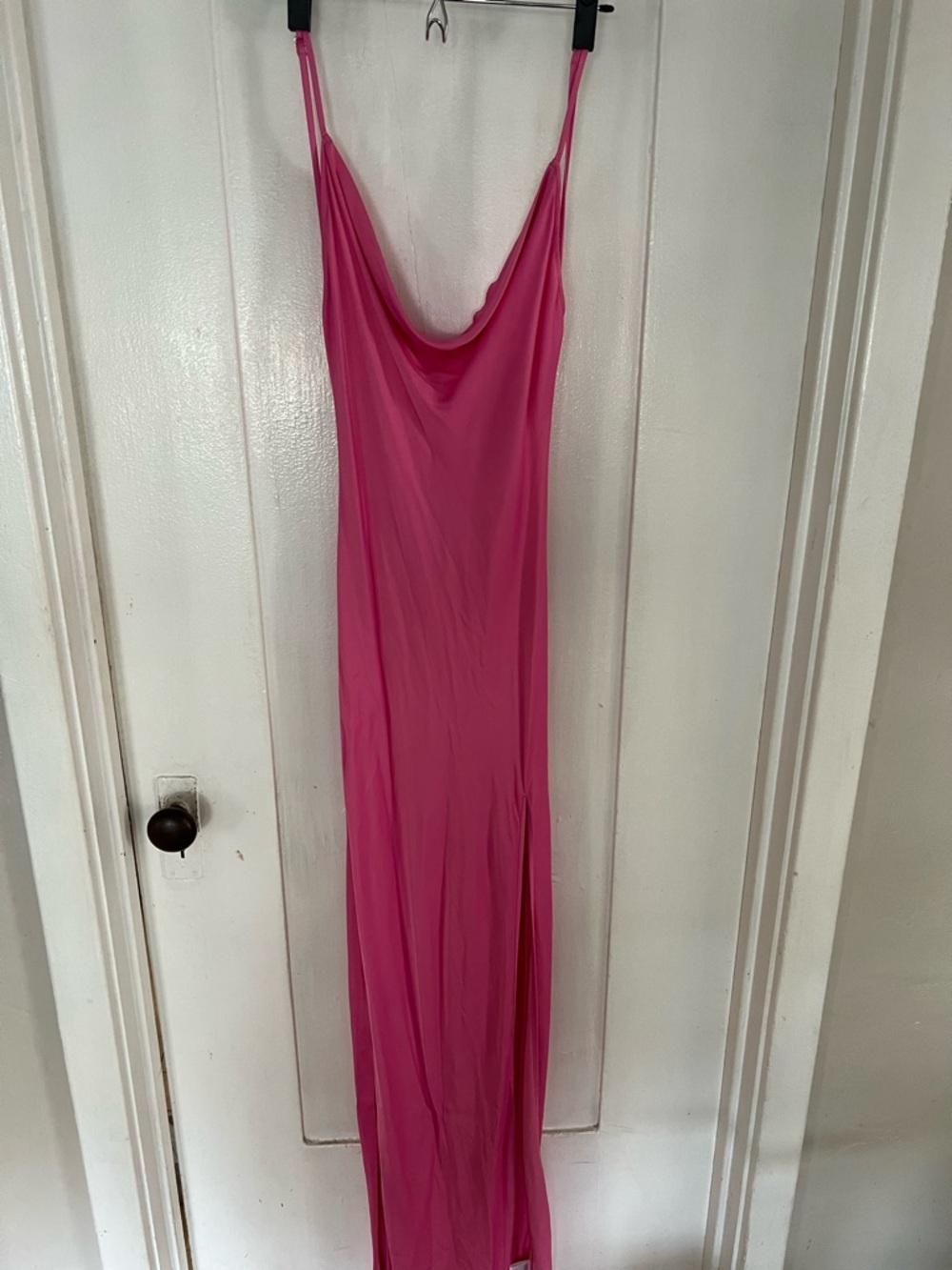Meshki “Jade” style cowl neck backless maxi dress. SIZE MEDIUM. BRAND NEW W TAG. - Picture 3 of 7